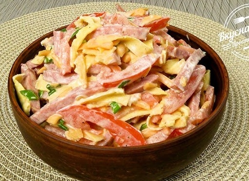 СЫТНЫЙ ОЧЕНЬ ВКУСНЫЙ САЛАТ