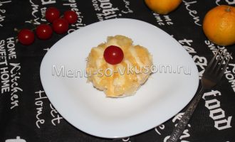 курица с ананасом и сыром в духовке